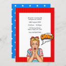 Search for 1950s party invitations Vintage