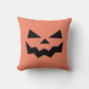Search for jack o lantern cushions Black