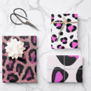 Search for pink leopard print wrapping paper Purple