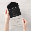 Search for combination invitations Black