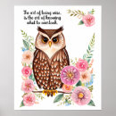 Search for limb posters Owl