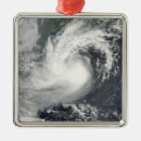 Search for approaching christmas tree decorations View from space