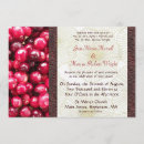 Search for cranberry wedding invitations Fall