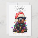 Search for rottweiler christmas cards Funny