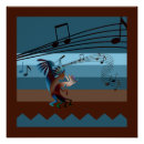 Search for kokopelli art posters Turquoise