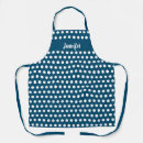Search for blue polka dot aprons Pattern