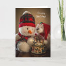 Search for snowglobe christmas cards Red