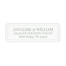 Search for classic wedding return address labels Classy