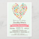 Search for floral 85th birthday invitations Flower