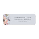 Search for dusty pink return address labels Flowers