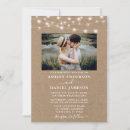 Search for kraft wedding invitations Chic