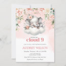 Search for cloud 9 baby shower invitations Pink