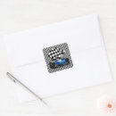 Search for checkered flag stickers Racing