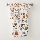 Search for blue and brown bath towels Abstract