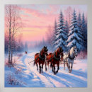 Search for winter path posters Sunset