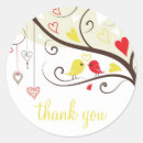 Search for bird thank you stickers Cute