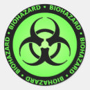 Search for biohazard warning stickers Science