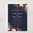 Search for fall engagement party invitations Botanical