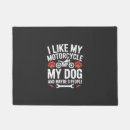 Search for motorcycle doormats Dog