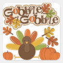 Search for gobble gobble stickers Pumpkin