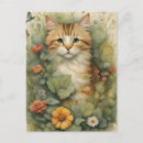 Search for vintage cat postcards Elegant