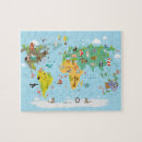 Search for cartoon map puzzles Children