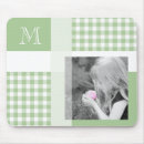 Search for green gingham mouse mats Modern