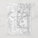 Search for adult coloring postcards Illustration