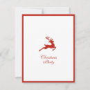 Search for reindeer christmas invitations Watercolor