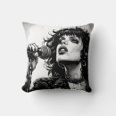 Search for goth cushions Black and white