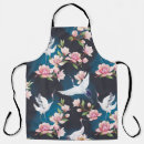 Search for japanese crane aprons Seamless