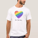 Search for rainbow heart tshirts Lgbt
