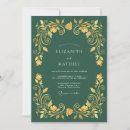 Search for gilded wedding invitations Floral