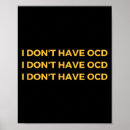 Search for ocd posters Funny