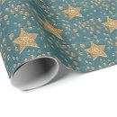 Search for gold star wrapping paper Dark