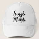 Search for single baseball caps Typography