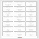 Search for guest list stickers Simple