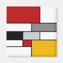 Search for abstract square magnets Cubism