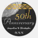 Search for sixtieth anniversary stickers Gold