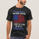 Search for military spouse tshirts Proud