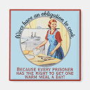 Search for funny housewife magnets Vintage