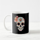 Search for dia mugs Floral sugar skull