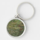 Search for water lily rounded key rings Impressionism