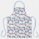 Search for blue cupcake long aprons Cute