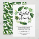 Search for rainforest party invitations Botanical
