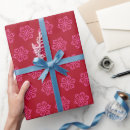 Search for dark pink gift wrap Retro