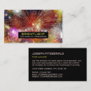 Search for new year business cards Fireworks
