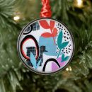 Search for dotted dot christmas tree decorations Black and white