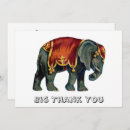 Search for circus thank you cards Vintage
