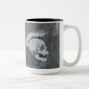Search for metallic skull mugs Skeleton